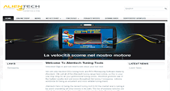 Desktop Screenshot of alientechtuningtools.com