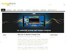 Tablet Screenshot of alientechtuningtools.com